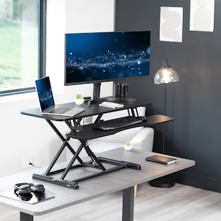 Foto 2 | Foto 2 | Convertidor De Escritorio Vivo Serie K De 42 Pulgadas, Ajustable En Altura, Negro - Venta Internacional.