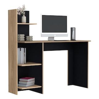 Foto 2 | Foto 2 | Escritorio Vilna Fresno Europeo y Wengue Virtual Muebles