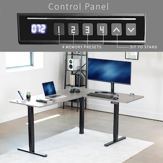 Foto 5 | Foto 5 | Escritorio De Pie Vivo Desk-e3ctg De Esquina Eléctrico En Forma De L 160x1 - Venta Internacional.