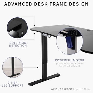 Foto 3 | Foto 3 | Escritorio De Pie Vivo Desk-kit-1w1c Con Memoria Eléctrica 160x80 Cm - Venta Internacional.