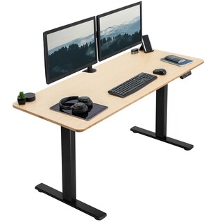 Foto 1 | Foto 1 | Escritorio De Pie Vivo Electric Real Bamboo 152 X 61 Cm Desk-kit-1b - Venta Internacional.