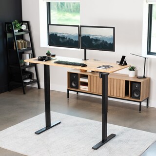 Foto 2 | Foto 2 | Escritorio De Pie Vivo Electric Real Bamboo 152 X 61 Cm Desk-kit-1b - Venta Internacional.