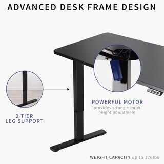 Foto 4 | Foto 4 | Escritorio De Pie Vivo Electric Real Bamboo 152 X 61 Cm Desk-kit-1b - Venta Internacional.