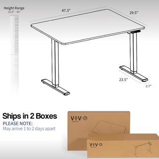 Foto 5 | Foto 5 | Escritorio De Pie Vivo Desk-kit-1w5c Con Memoria Eléctrica 120x75 Cm - Venta Internacional.