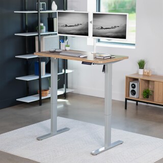 Foto 2 | Foto 2 | Escritorio De Pie Vivo Electric, 109 X 61 Cm, Altura Con Memoria, Gris - Venta Internacional.