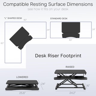 Foto 6 | Foto 6 | Convertidor De Escritorio Vivo Serie K Desk-v026ka 66x40 Cm Nogal Oscuro - Venta Internacional.