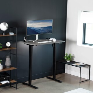 Foto 2 | Foto 2 | Escritorio De Pie Vivo Electric Desk-kit-1b4g 110x60 Cm Gris Oscuro - Venta Internacional.