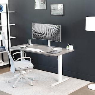 Foto 7 | Foto 7 | Escritorio De Pie Vivo Electric Desk-kit-1w6g-30 Gris Oscuro/blanco - Venta Internacional.