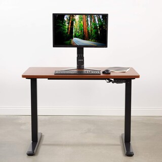 Foto 4 | Foto 4 | Tablero Vivo Desk-top43d En Nogal Oscuro De 109 X 61 Cm Para Escritorio - Venta Internacional.