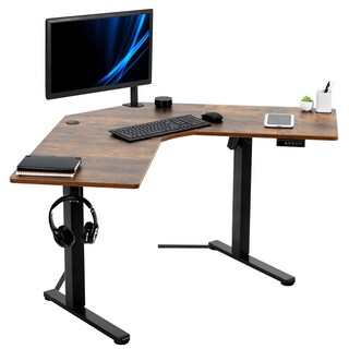 Foto 1 | Foto 1 | Escritorio De Pie Vivo Desk-e1l94n De Esquina Eléctrico En Forma De L - Venta Internacional.