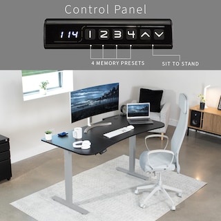 Foto 6 | Foto 6 | Escritorio De Pie Vivo Desk-kit-1g1b Eléctrico 160x80 Cm Negro/gris - Venta Internacional.