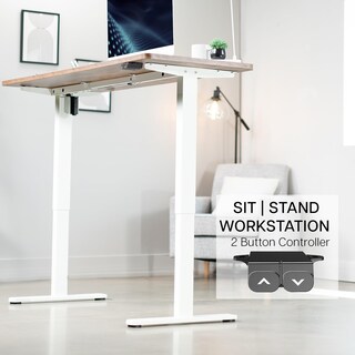 Foto 2 | Foto 2 | Estación De Trabajo Eléctrica Con Estructura De Escritorio Vertical Vivo Desk-v100ew - Venta Internacional.