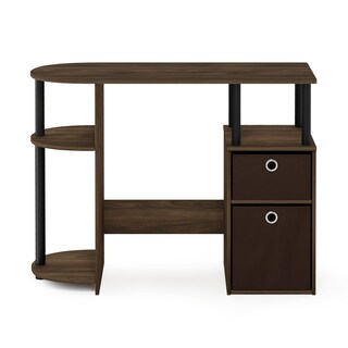 Foto 4 | Foto 4 | Escritorio De Estudio Informático Furinno Jaya Simplistic Columbia Walnut - Venta Internacional.