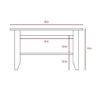 Foto 7 | Foto 7 | Mesa De Centro Essential, Color Wengue Virtual Muebles
