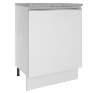 Foto 1 | Foto 1 | Mueble de Cocina Madesa G2460009GL Blanco 1 Puerta 60 cm