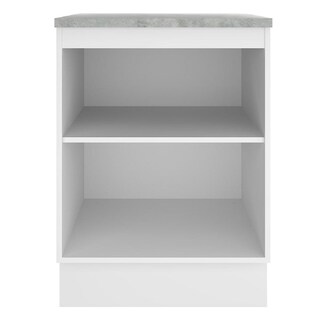Foto 4 | Foto 4 | Mueble de Cocina Madesa G2460009GL Blanco 1 Puerta 60 cm