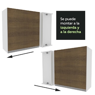 Foto 7 | Foto 7 | Alacena de Esquina Madesa G257529BGL color Marrón 1 Puerta