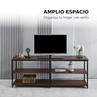 Foto 5 | Foto 5 | Centro de Entretenimiento Elly Decor Marrón 3 Niveles