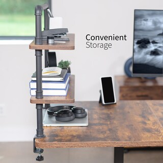 Foto 7 | Foto 7 | Estantería De Sobremesa Vivo Clamp-on Premium Industrial Pipe De 60 Cm - Venta Internacional.