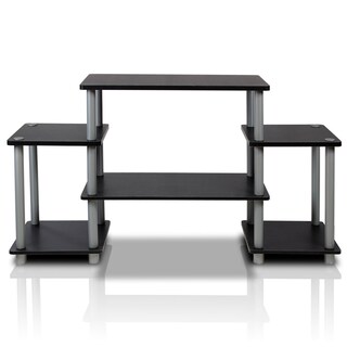 Foto 1 | Foto 1 | Centro De Entretenimiento Furinno Turn-n-tube Sin Herramientas, Negro/gris - Venta Internacional.