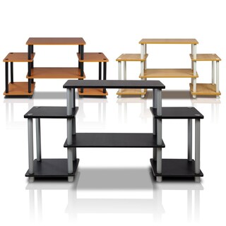 Foto 4 | Foto 4 | Centro De Entretenimiento Furinno Turn-n-tube Sin Herramientas, Negro/gris - Venta Internacional.