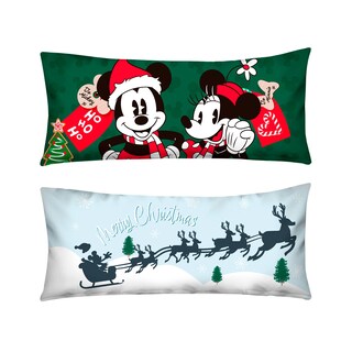 Foto 1 | Foto 1 | Almohada Navideña Súper Jumbo Providencia Mickey & Minnie Verde