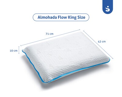 Foto 2 | Foto 2 | Almohada Sensei Memory Foam Flow King Size 2 Piezas