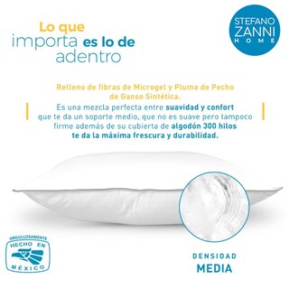 Foto 5 | Foto 5 | Almohadas Stefano Zanni Home 4 Piezas con Funda