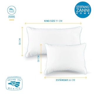 Foto 6 | Foto 6 | Almohadas Stefano Zanni Home 4 Piezas con Funda