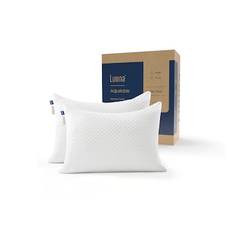 Foto 1 | Foto 1 | Almohadas Luuna Ajustables Estándar 100% Memory Foam 2 Pack
