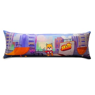 Foto 1 | Foto 1 | Almohada Super Larga Abrazable Terciopelo Gatito Skate