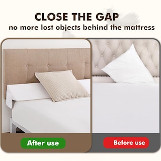 Foto 2 | Foto 2 | Cama Queen Size Vekkia Wedge Pillow Para Cabecero Gap Color Blanco - Venta Internacional.
