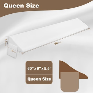 Foto 5 | Foto 5 | Cama Queen Size Vekkia Wedge Pillow Para Cabecero Gap Color Blanco - Venta Internacional.