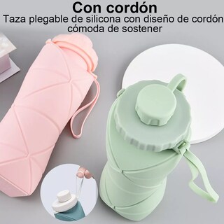 Foto 4 | Foto 4 | Botella de Agua Eo Safe Imports Esi-8712 Rosa Plegable de Silicona