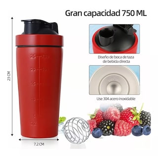 Foto 2 | Foto 2 | Vaso de Acero Inoxidable Eo Safe Imports ESI-10728 Rojo