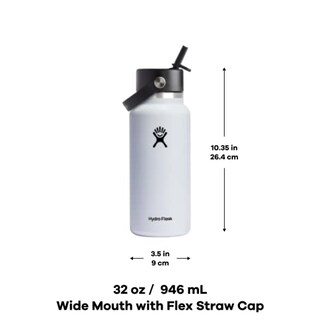 Foto 5 | Foto 5 | Venta Internacional - Botella de Agua Hydro Flask Boca Ancha 946 ml con Tapa Flexible