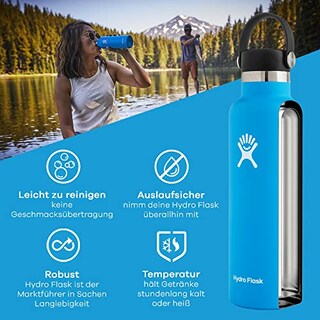 Foto 2 | Foto 2 | Venta Internacional - Botella de Agua Hydro Flask Standard Mouth 710 ml con Tapa Flexible