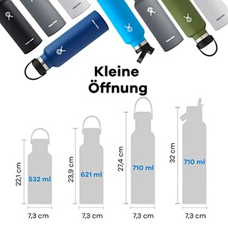 Foto 3 | Foto 3 | Venta Internacional - Botella de Agua Hydro Flask Standard Mouth 710 ml con Tapa Flexible