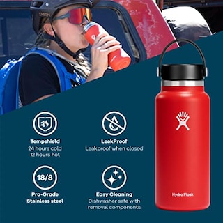Foto 3 | Foto 3 | Venta Internacional - Botella de Agua Hydro Flask Wide 946 Ml