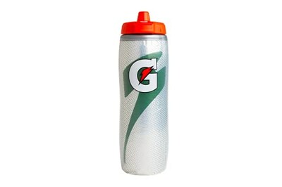 Foto 1 | Foto 1 | Botella de Agua Gatorade Insulated Squeeze Plateada Libre de BPA 900 ml - Venta Internacional