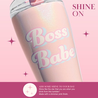 Foto 4 | Foto 4 | Botella de Agua Aislante Paris Hilton Boss Babe de 600 Ml color Rosa - Venta Internacional