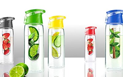 Foto 4 | Foto 4 | Botella De Agua Asobu Flavor It Infuser De 600 Ml Con Infusor De Frutas - Venta Internacional.