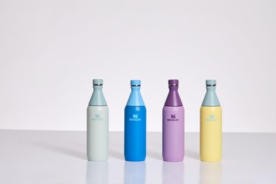 Foto 3 | Foto 3 | Botella De Agua Stanley All Day Slim Con Aislamiento De 600 Ml, Color Lila - Venta Internacional.
