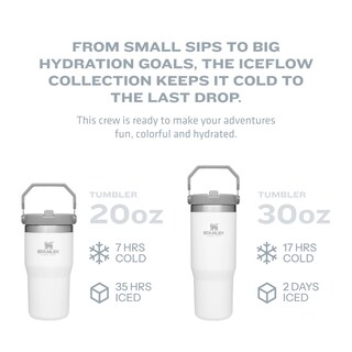Foto 4 | Foto 4 | Pajita Abatible Stanley Iceflow, 590 Ml, Aislante, Acero Inoxidable - Venta Internacional.