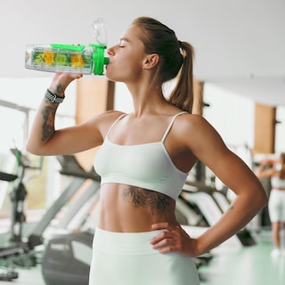 Foto 7 | Foto 7 | Botella de Agua Zulay Kitchen Verde 1 Litro con Infusor de Fruta - Venta Internacional