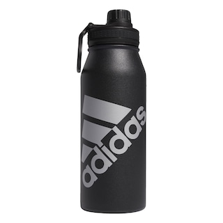 Foto 1 | Foto 1 | Botella De Agua Adidas Metal, 1 L, 24 H, Fría, 12 H, Color Negro Caliente/plata - Venta Internacional.