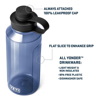 Foto 2 | Foto 2 | Botella De Agua Yeti Yonder 1,5 L, 1500 Ml, Azul Marino Con Tapa De Amarre - Venta Internacional.