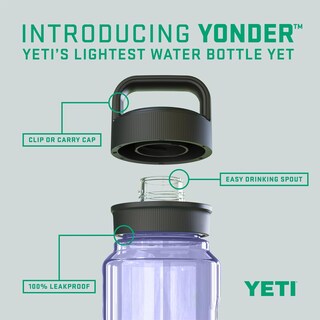Foto 2 | Foto 2 | Botella De Agua Yeti Yonder, 1 Litro, 1000 Ml, Color Lila Cósmico Con Tapón - Venta Internacional.