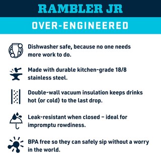 Foto 4 | Foto 4 | Botella Yeti Rambler Jr. Wild Vine Red Para Niños, 350 Ml, Con Tapón De Pajita - Venta Internacional.