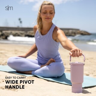 Foto 5 | Foto 5 | Botella De Agua Simple Modern Trek Pivot 900 Ml Almond Birch - Venta Internacional.